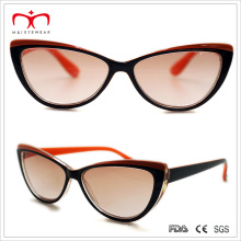 Fashion Ladies Sun Reader Glasses with Butterfly Shape (WRP503012)